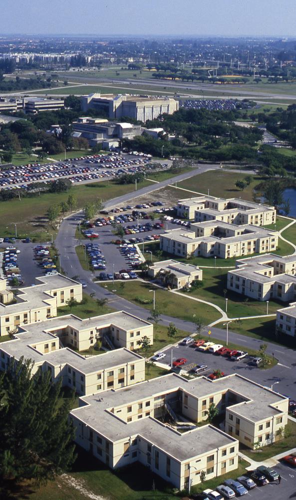 University Park Apartments Modesto Maidique Campus Aerial